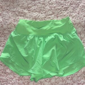 DSG Neon Green Athletic Shorts